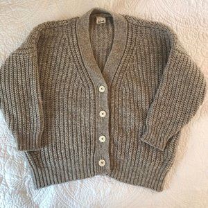 Babaa no.19 cardigan mist